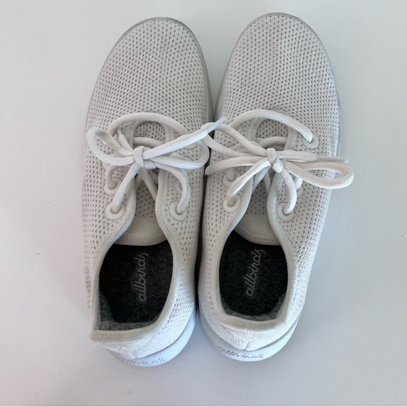 Allbirds Women's Tree Runners Mesh Sneakers in White - Picture 4 of 8